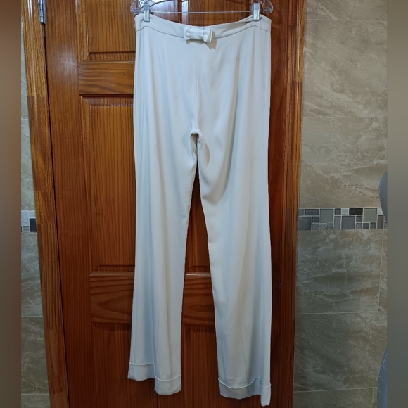 Valentino Beige Pants Size 46/10 - Picture 1 of 7